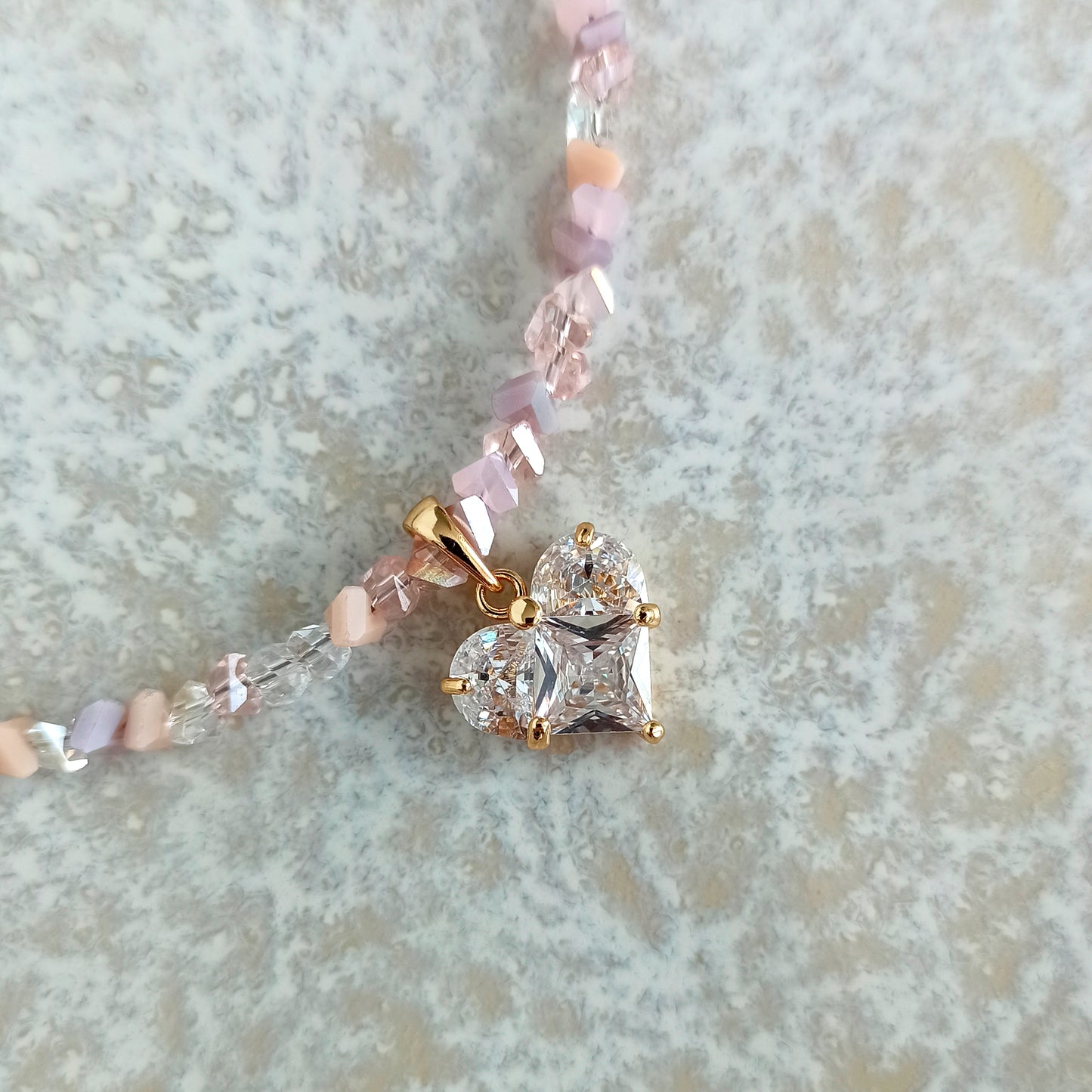 Delicate summer necklace