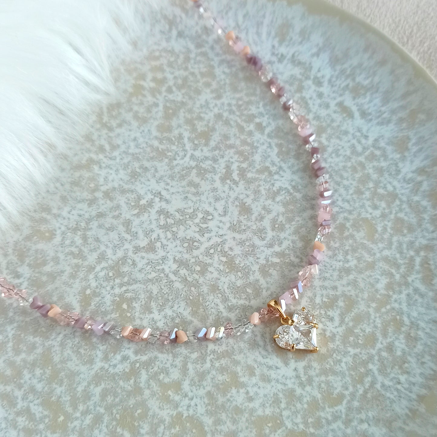 Delicate summer necklace