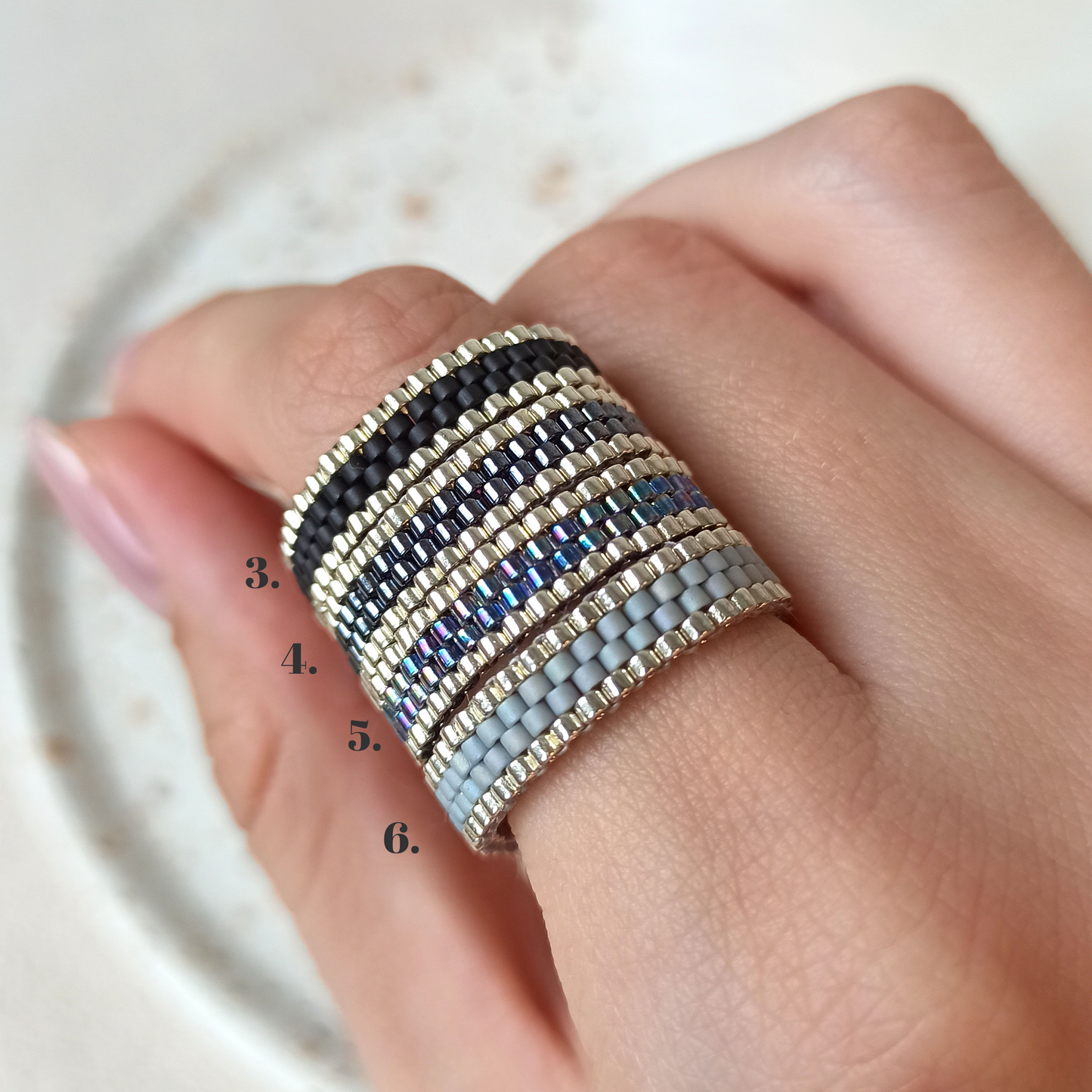 Jemný prstýnek – barvy na výběr