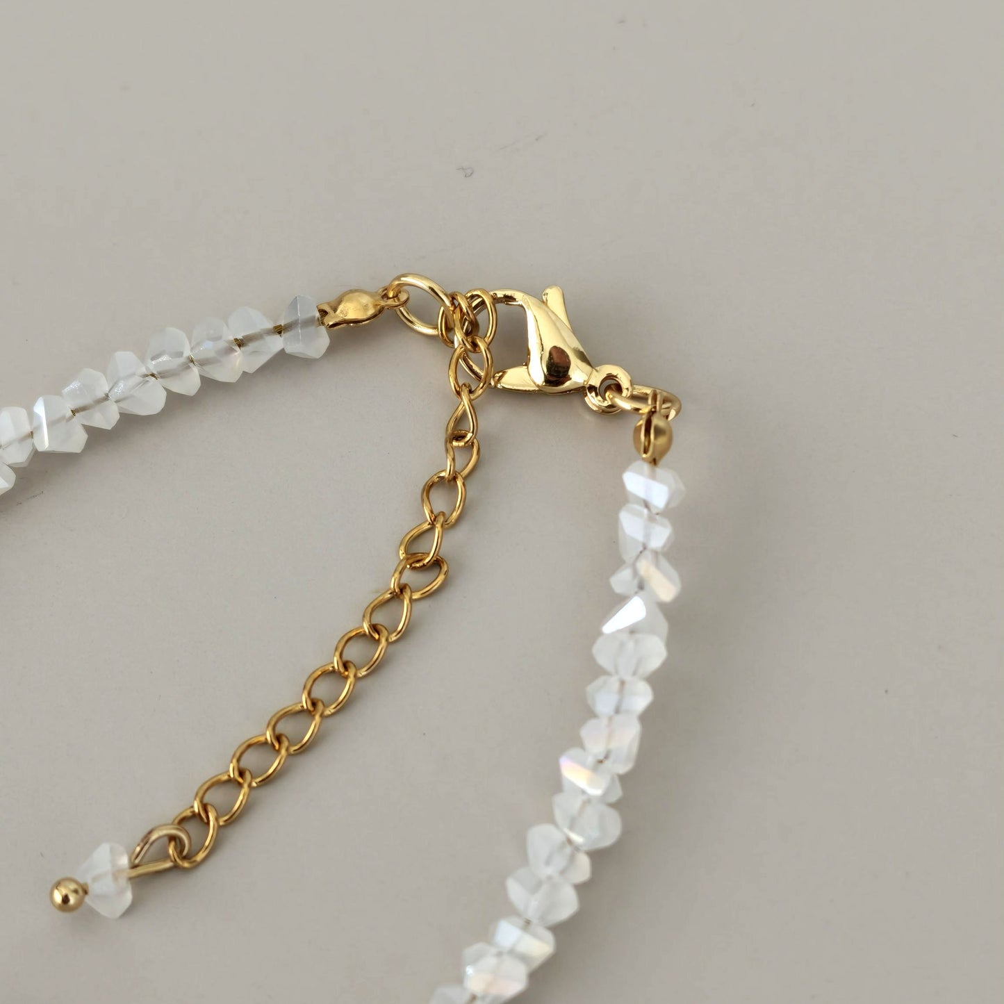 Delicate Freshwater Pearl Bracelet with Crystal Beads